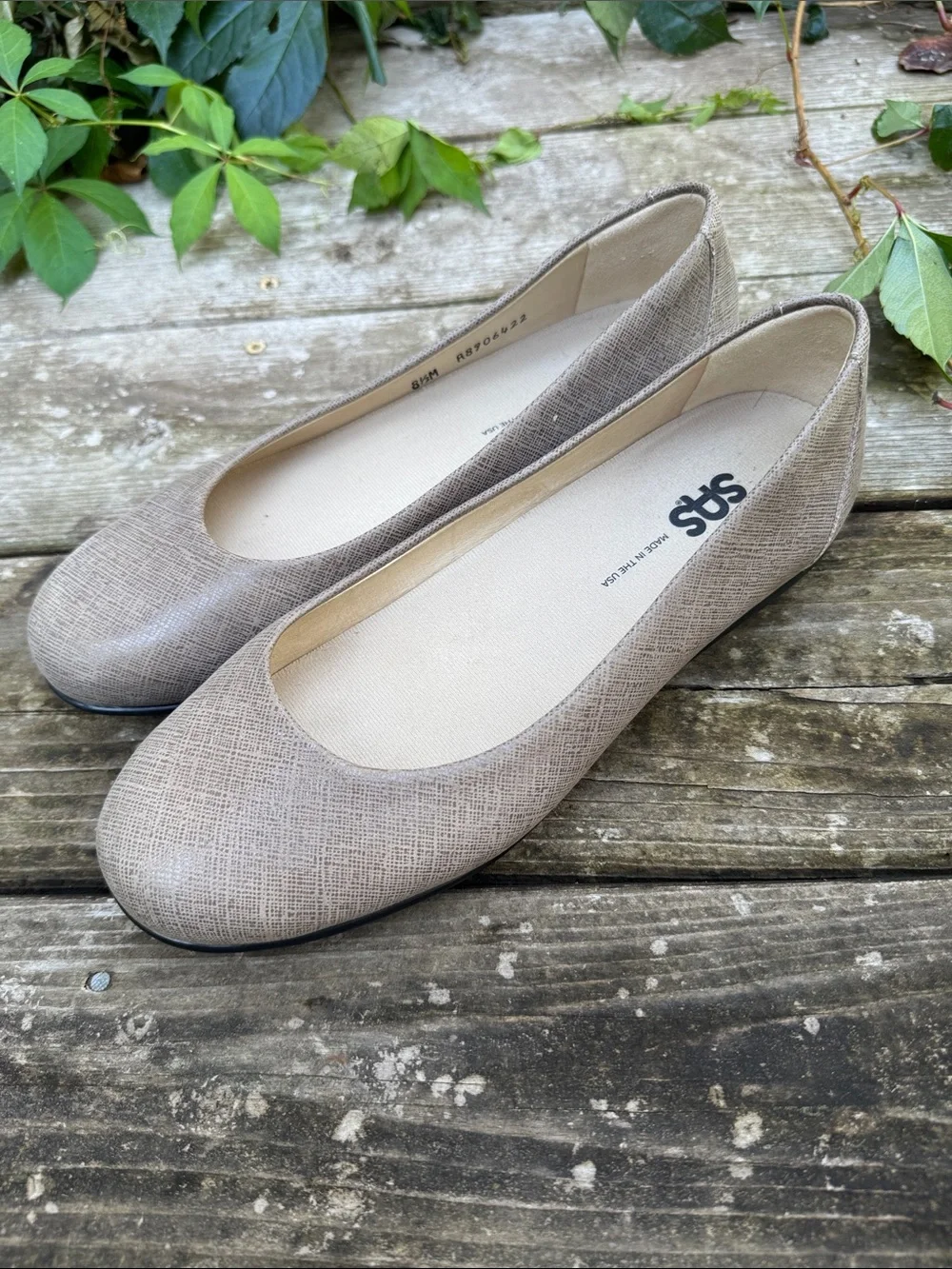 SAS Scenic Ballet Flat Color Fog